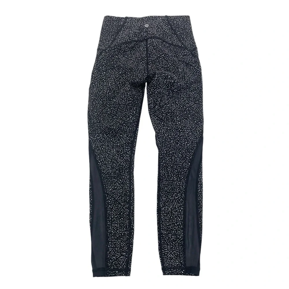 Lululemon Leggings 6 Black/White